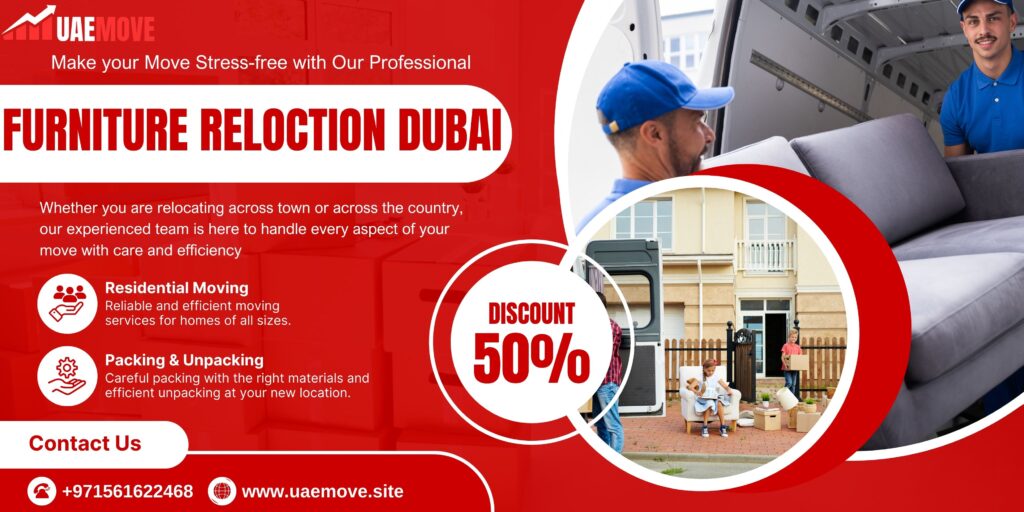furniture reloction services in dubai