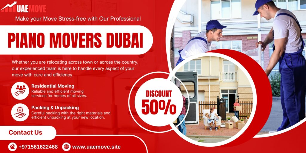 Piano Movers in Dubai